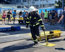 Прямо зараз: у Дніпрі розпочались змагання «Найсильніший пожежний-рятувальник»