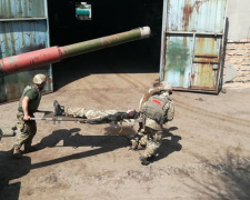 Медики криворожской 17-й танковой бригады готовятся к соревнованиям ОК &quot;Схід&quot;