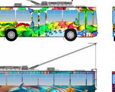 В Кривом Роге могут появиться красочные троллейбусы (ФОТО)