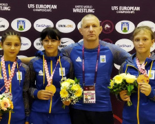 Криворізькі спортсменки стали призерками на чемпіонаті Європи з вільної боротьби