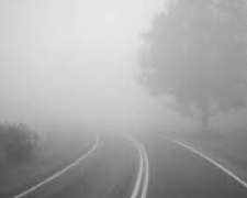 Туман в Кривом Роге: водителей предупреждают о плохой видимости на дорогах