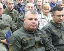 Криворожских гвардейцев поздравили с Днем защитника Украины