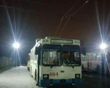 В Кривом Роге активисты заблокировали работу троллейбусного депо №1, на линии курсирует только половина машин (ФОТО)