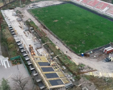 В команде Усова показали, как идёт реконструкция стадиона «Спартак» в Кривом Роге