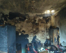В криворожской десятиэтажке заживо сгорела женщина (ФОТО)