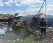 Під час обстрілу села на Дніпропетровщині пошкоджено житлові будинки