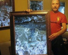 Всемирно известный мастер из Кривого Рога начал осваивать новую технику гравировки на стекле