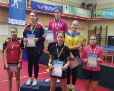 На чемпіонаті області з настільного тенісу спортсмени з Кривого Рогу посіли призові місця