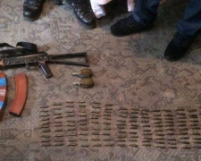 В Кривом Роге  у местного жителя обнаружен арсенал оружия
