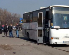В Кривом Роге полицией задержан подозрительный автобус, находившийся возле теризбиркома (обновлено - фото)