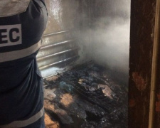 В одном из районов Кривого Рога произошел пожар: погиб мужчина