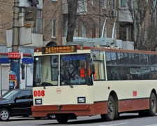 В Кривом Роге пустили дополнительный рейс троллейбуса