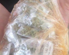 Около двадцати пакетиков с марихуаной обнаружили патрульные у прохожего (фото)