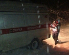 В Криворожском районе спасатели помогли медработникам госпитализировать малыша 