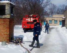 Под Кривым Рогом подтопило районную больницу (ФОТО)
