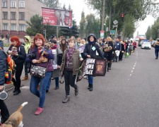 Жители Кривого Рога приняли участие во Всеукраинском марше в защиту животных