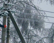 В Днепропетровской области из-за непогоды без света остались 18 населенных пунктов