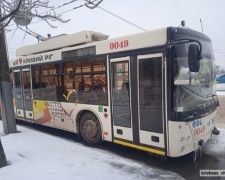 У Кривому Розі вранці 15 січня поновлять роботу чотири тролейбусні маршрути