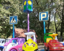 В Саксаганском районе Кривого Рога построили автогородок для малышей (ФОТО)