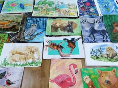 Лучшие работы криворожских художников прошли первый этап Всеукраинского конкурса "Зоологическая галерея" (фото)