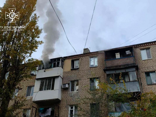 Зранку у Кривому Розі рятувальники ліквідували пожежу в квартирі
