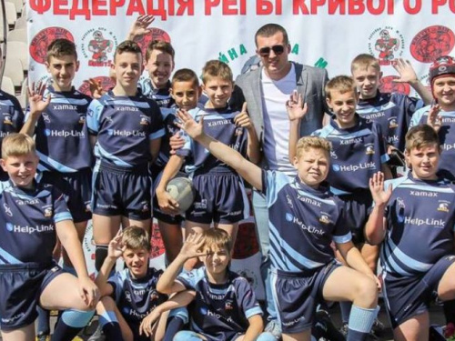 Юные криворожские регбисты провели первые игры Чемпионата Украины