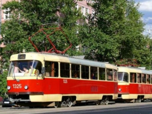 В Кривом Роге временно изменится движение трамваев