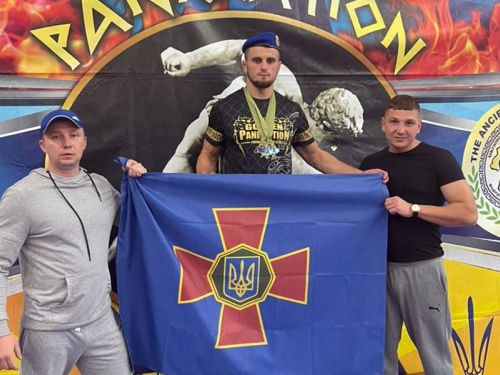 Нацгвардієць став чемпіоном України з панкратіону