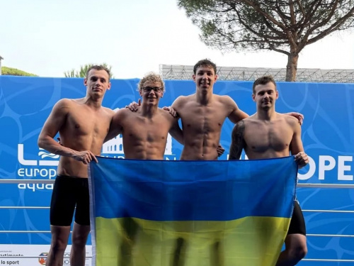 Криворізький плавець у складі збірної України встановив національний рекорд на чемпіонаті Європи