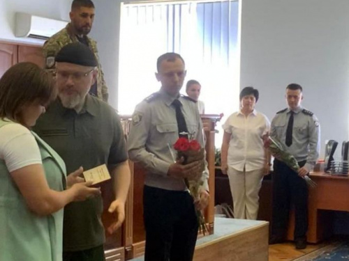 У Кривому Розі двох поліцейських посмертно нагородили орденами «За мужність» III ступеня