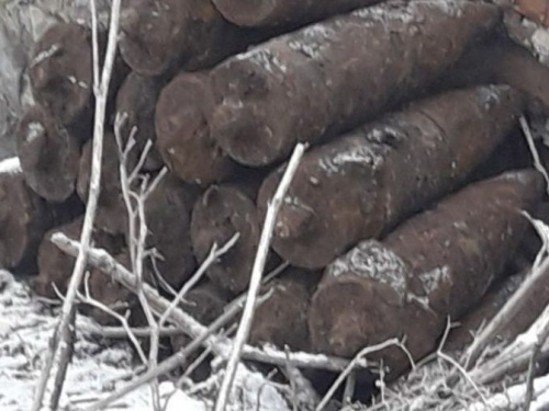 Под Кривым Рогом спасатели обезвредили 21 артиллерийский снаряд (фото)