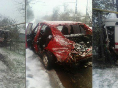  В Терновском районе Кривого Рога произошло тройное ДТП