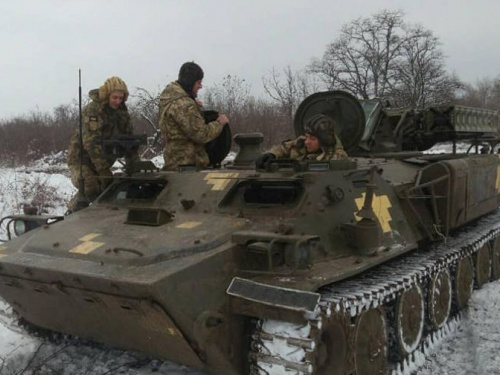 Бойцы 17-й танковой бригады Кривого Рога записали видео поздравление детям с днем Святого Николая (видео)