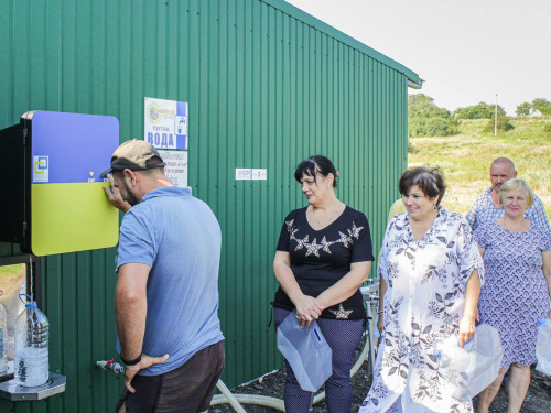 Ще одна громада Криворіжжя з питною водою: почала працювати чергова установка