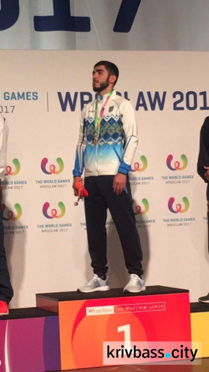 Спортсмен из Кривого Рога одержал победу на Всемирных играх (ФОТО)