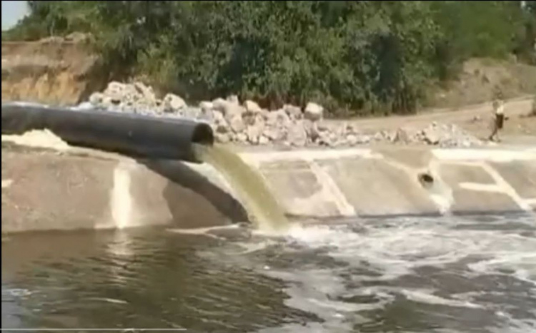 У кранах більше не буде сухо: у Південне водосховище почала надходити вода з річки Інгулець