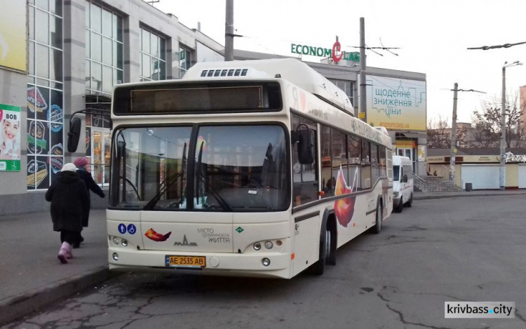Для жителей Кривого Рога ввели три новых остановки на автобусном маршруте №302