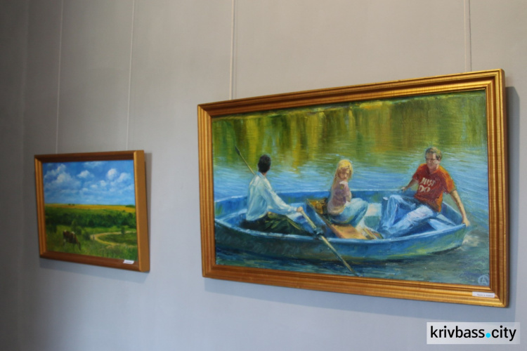 «Душа художника»: в выставочном зале Кривого Рога открылась экспозиция Олега Фадченко (ФОТО)