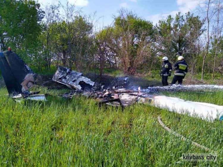 В Днепропетровской области разбился самолёт: погибли двое человек
