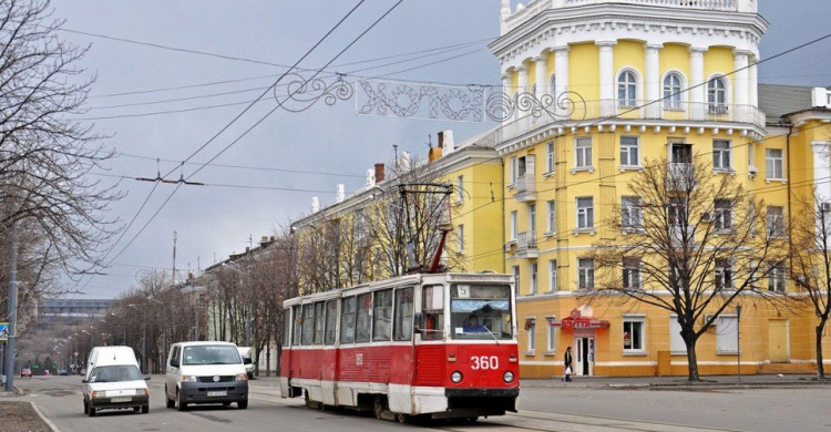 Днём жители Кривого Рога не смогут воспользоваться трамваем на ЮГОК