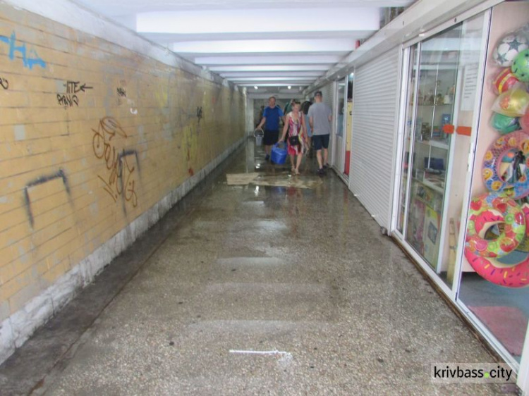 В Кривом Роге затопило 95 квартал (фото)