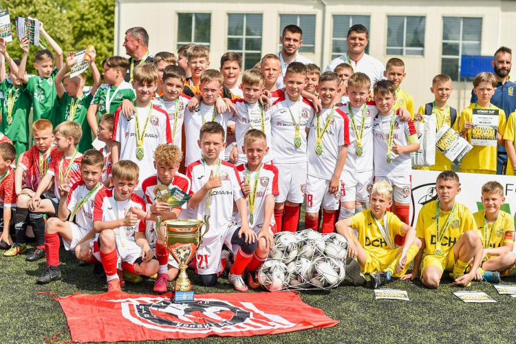 Криворізький «Кривбас» U-11 став переможцем турніру у Вінниці
