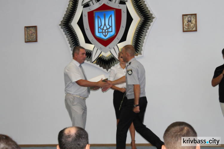 Полиция Кривого Рога принимает поздравления в свой профессиональный праздник (ФОТО)