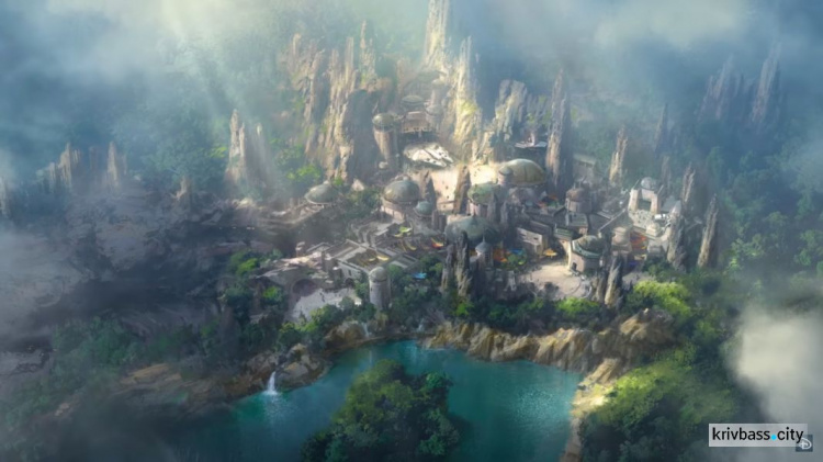 Disney показала видео со стройки парка, посвященного «Звездным войнам» (ФОТО+ВИДЕО)