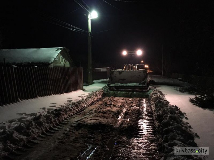 Борьба с непогодой в Кривом Роге: как обстоят дела с расчисткой снега