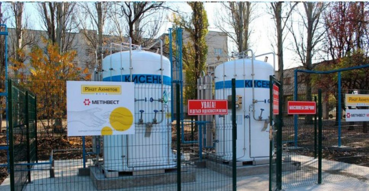 Українські лікарні отримали більше 600 тонн кисню від Метінвесту