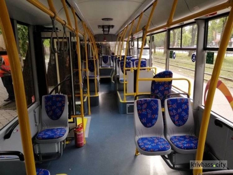 На два маршрута в Кривом Роге выпустили новые троллейбусы