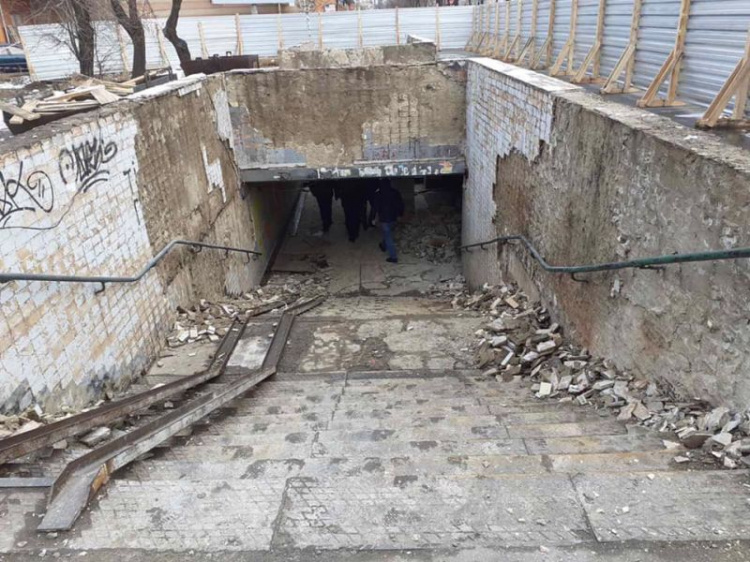 В мэрии Кривого Рога показали каким станет подземный пешеходный переход на улице Лермонтова (фото)
