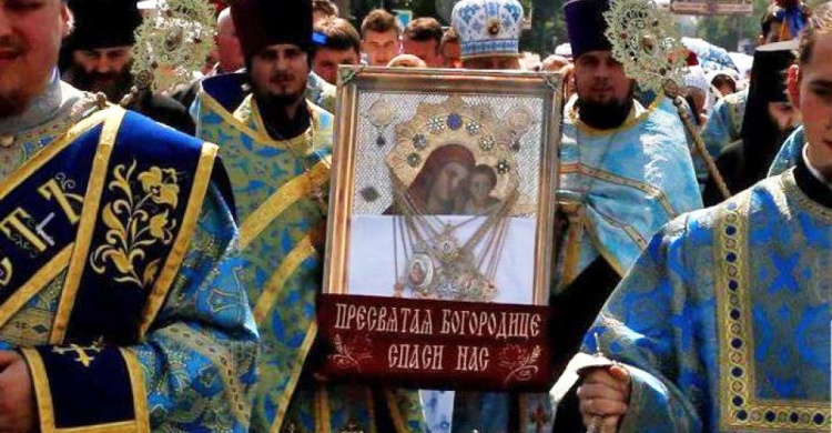В Кривой Рог прибыла чудотворная Боянская икона Божьей Матери