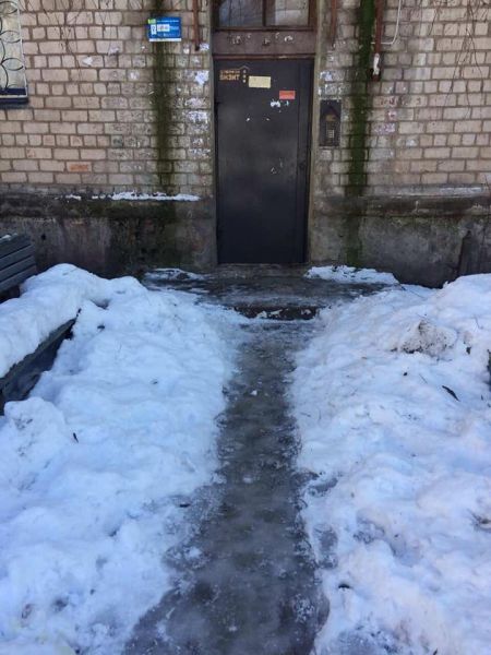 В Кривом Роге жители "настучали" на управителей за не уборку снега